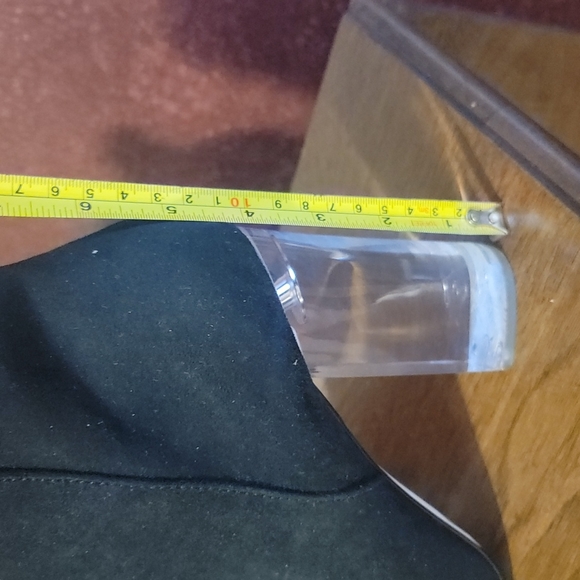 Booties with GLASS like heel - Picture 2 of 6